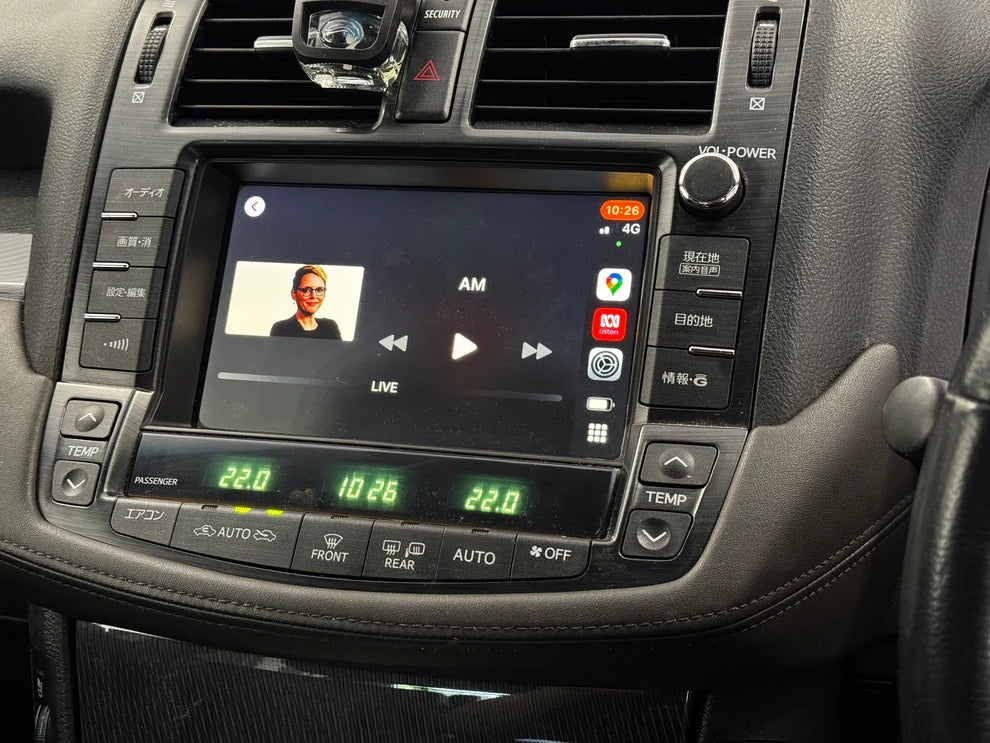2008-2012 Toyota CROWN GRS200 GRS202 GRS204 /206 OEM Head Units Wireless Apple CarPlay & Android Auto Integration Kits