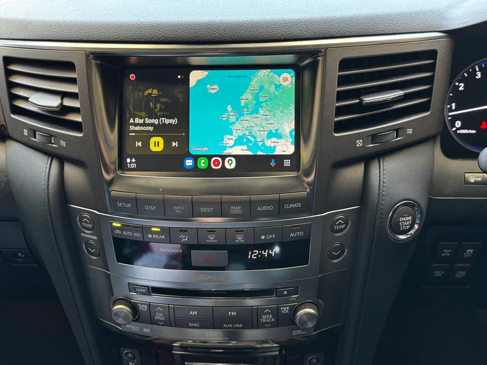 2006-2015 Lexus LX570 OEM Head Units wireless Apple CarPlay & Android Auto integration Kits