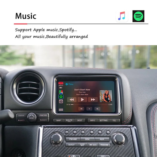 Pathfinde Teana MURANO Duke GTR 350Z 370Z Auto Electronics Wireless Apple Carplay Android Auto for Nissan Auto Integration Kits