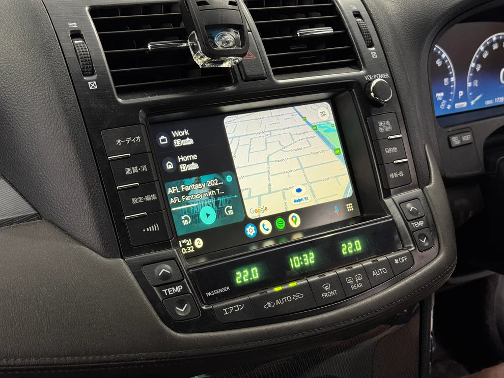 2008-2012 Toyota CROWN GRS200 GRS202 GRS204 /206 OEM Head Units Wireless Apple CarPlay & Android Auto Integration Kits