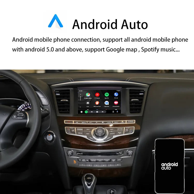 Pathfinde Teana MURANO Duke GTR 350Z 370Z Auto Electronics Wireless Apple Carplay Android Auto for Nissan Auto Integration Kits