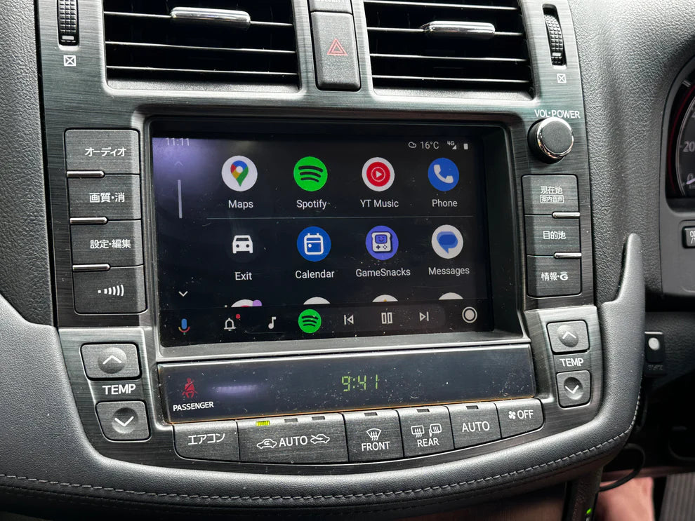 2008-2012 Toyota CROWN GRS200 GRS202 GRS204 /206 OEM Head Units Wireless Apple CarPlay & Android Auto Integration Kits