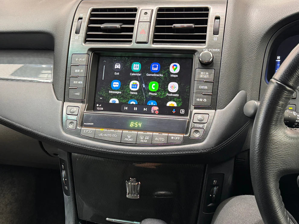 2008-2012 Toyota CROWN GRS200 GRS202 GRS204 /206 OEM Head Units Wireless Apple CarPlay & Android Auto Integration Kits