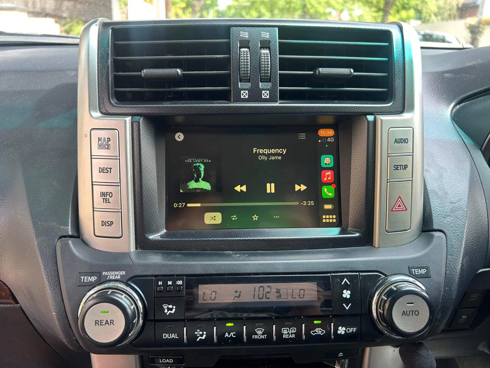 2009-2013 Toyota Landcruiser Prado GXL/VX /Kakadu LC150 OEM Head Units Apple CarPlay & Android Auto Integration Kits