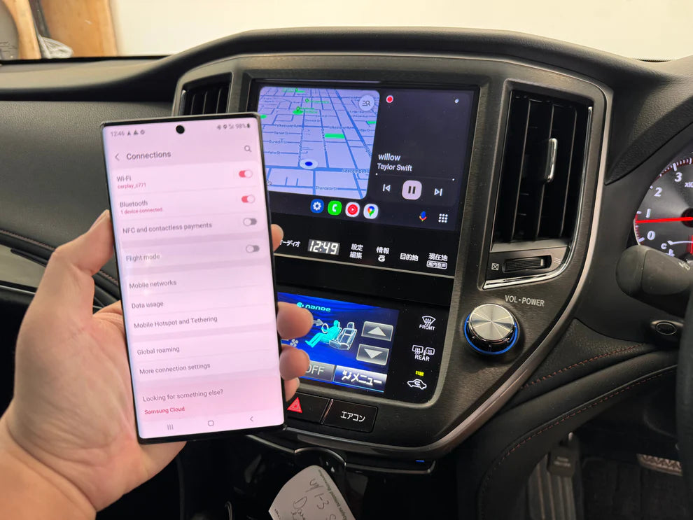 2013-2018 Toyota S210 GRS210 GRS211 GRS214 ARS210 AWS210 AWS211 Wireless Apple CarPlay & Android Auto Integration Kits
