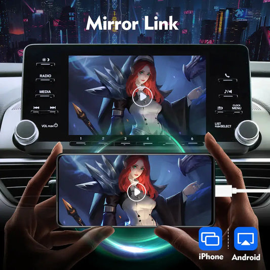 Wireless Carplay Module For Honda Accord 9th &10th Generation Android Auto Mirror Link Navigation Camera Video USB