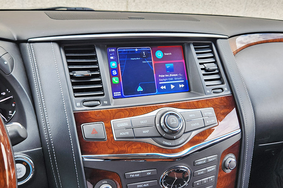 Wireless CarPlay and AndroidAuto Integration for Infiniti QX80 2014-2017 Apple Carplay/Android Auto