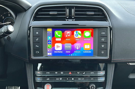 Wireless CarPlay and AndroidAuto Integration for Jaguar F-Pace 2017-2018