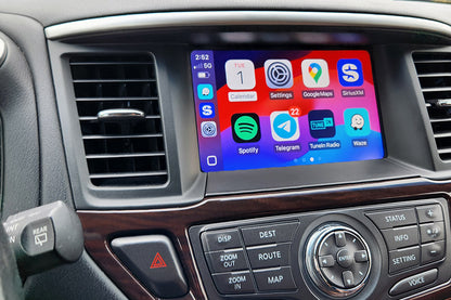 Wireless CarPlay and AndroidAuto Integration for Nissan Pathfinder 2013-2021