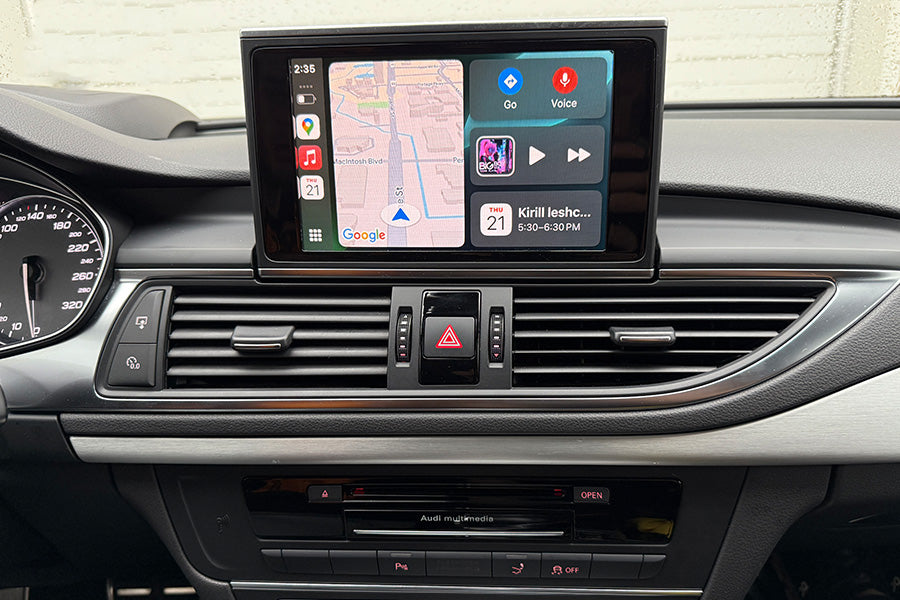 Wireless Apple CarPlay Android Auto Module for Audi A3 A4 A5 A6 A7 A8 Q3 Q5 Q7 2010-2019 with Mirror Link AirPlay Camera Function