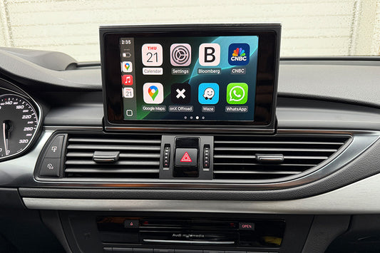 Wireless Apple CarPlay Android Auto Module for Audi A3 A4 A5 A6 A7 A8 Q3 Q5 Q7 2010-2019 with Mirror Link AirPlay Camera Function