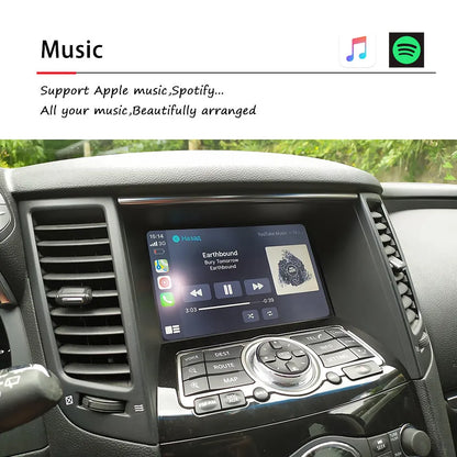 Apple CarPlay Android Auto For Infiniti G35 M35 M25 G37 G25 FX35 QX50 EX35 EX25  CarPlay Upgrade Interface