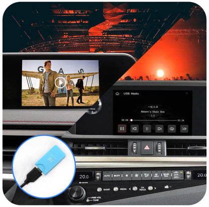 Wireless CarPlay Android Auto Module for 2014-2019 Lexus NX RX IS ES GS RC CT LS LX LC UX with Android Mirror Link AirPlay Functions