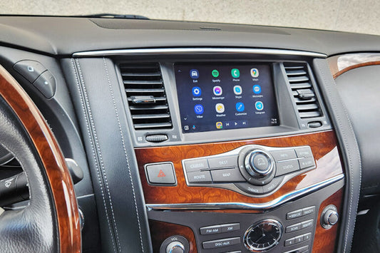 Wireless CarPlay and AndroidAuto Integration for Infiniti QX80 2014-2017 Apple Carplay/Android Auto