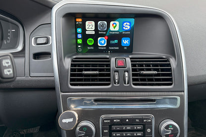 Wireless CarPlay and AndroidAuto Integration for Volvo XC60 2015-2017