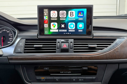 Wireless Apple CarPlay Android Auto Module for Audi A3 A4 A5 A6 A7 A8 Q3 Q5 Q7 2010-2019 with Mirror Link AirPlay Camera Function