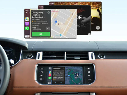 Wireless Apple CarPlay/Android Auto Upgrade Module for Land Rover Jaguar Bosch Discovery4 Evoque Freelander2 XE XF XJL Mirroring Decoder